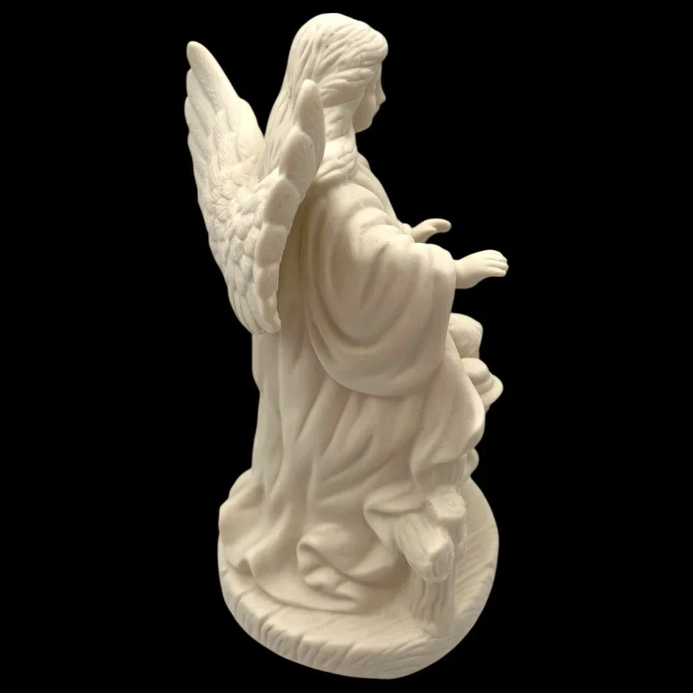 VTG 1990s Kirkland’s Cedar Creek Collection GUARDIAN ANGEL Nightlight Porcelain